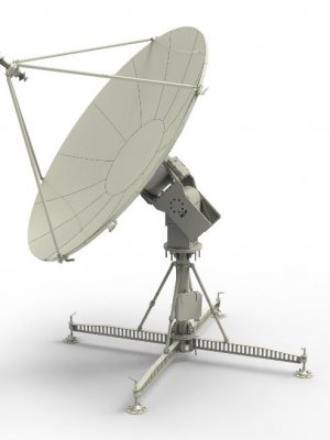 2.4米X-Y型可(kě)搬移式天線