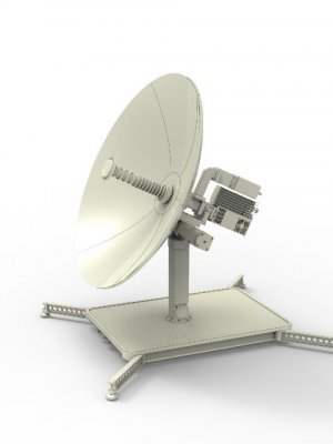 0.8米自(zì)動便攜式衛星通(tōng)信天線
